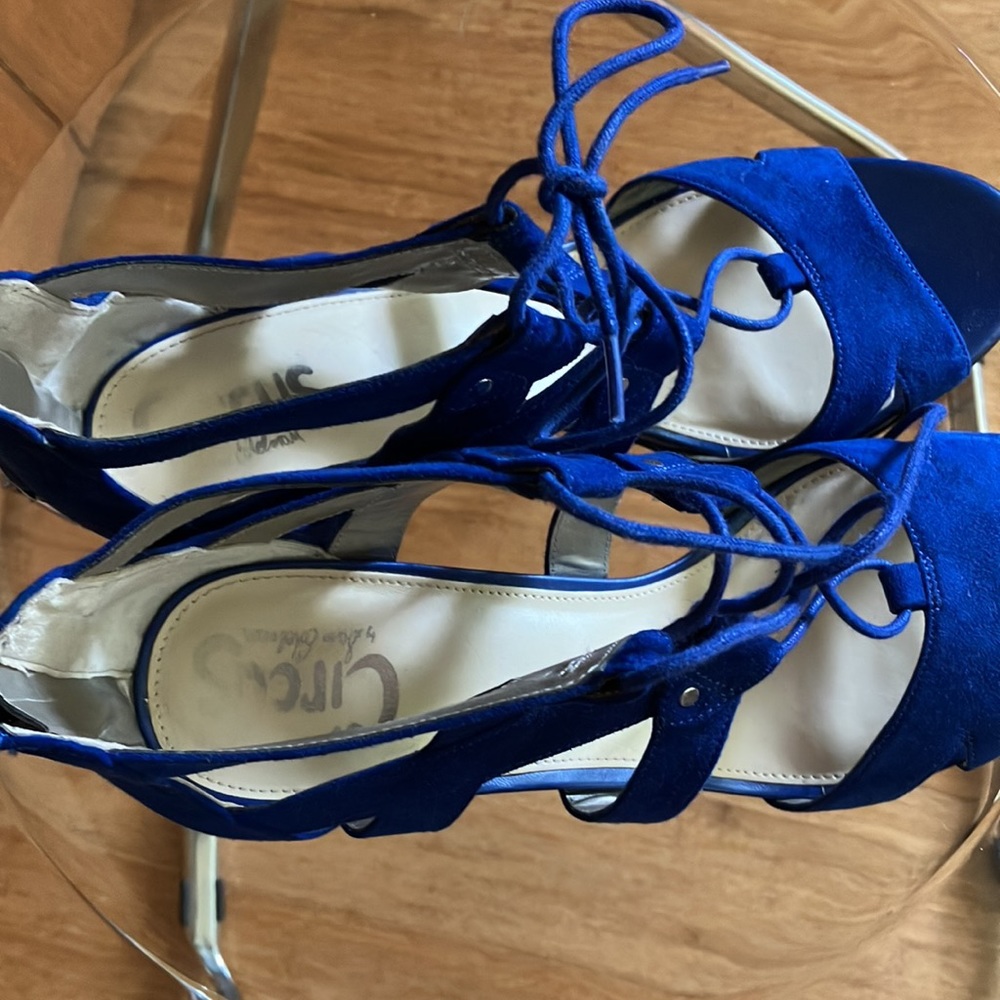 Circus-ny by Sam Edelman blue strap heels💙 - Picture 9 of 10